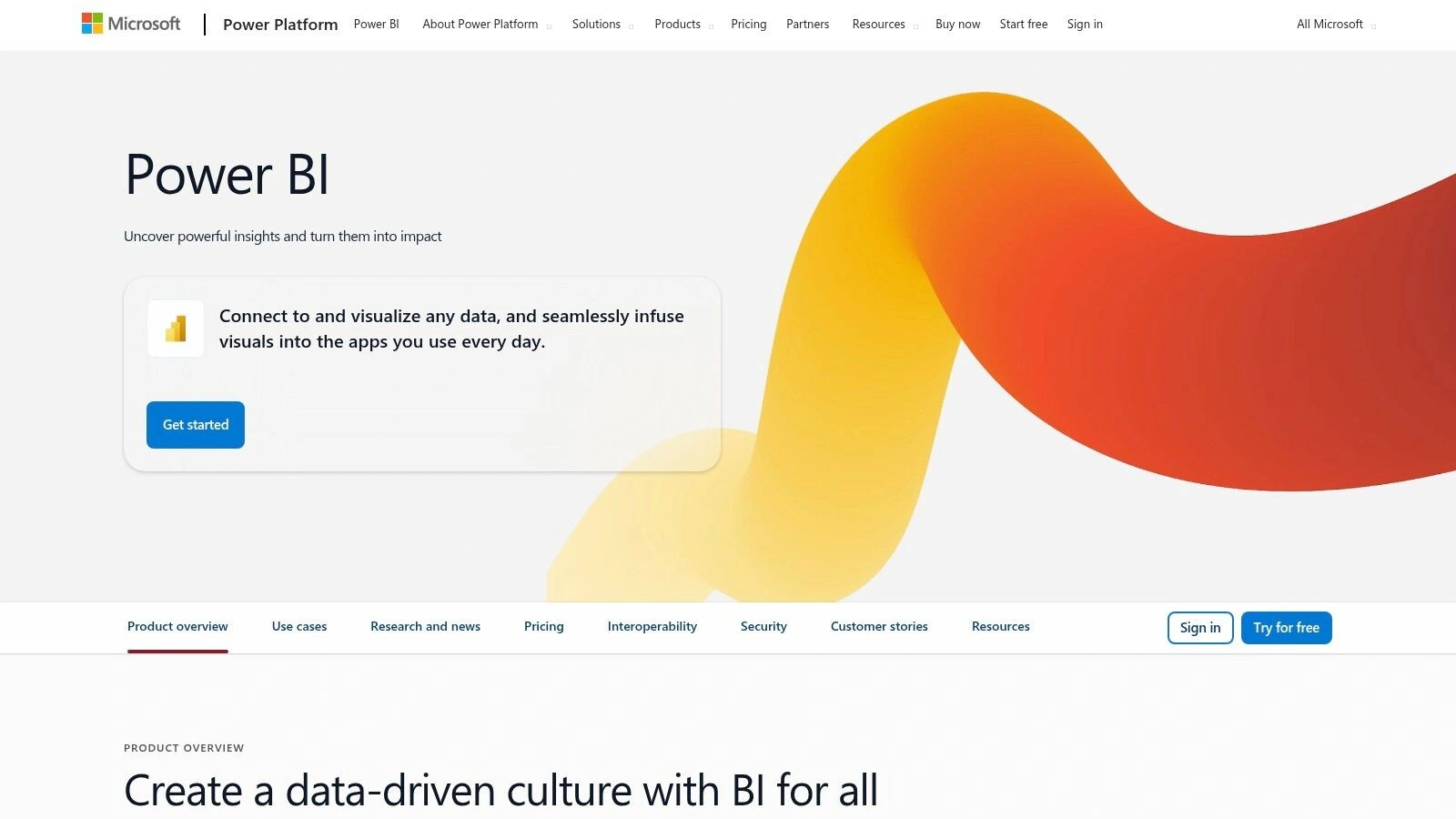 Microsoft Power BI